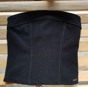 Guess brand black midriff top